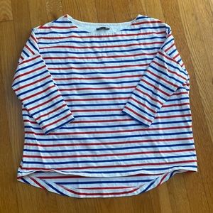 J. Crew striped tee